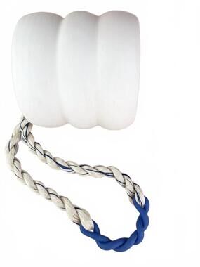 NEW BARROW women's rope twist necklace in blue